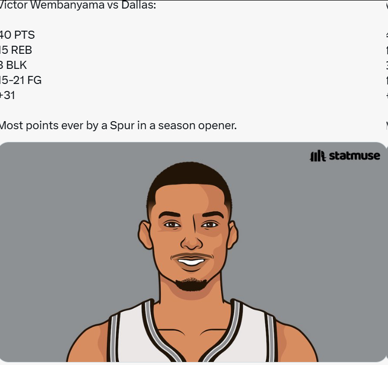 能够砍下, 个赛季首战